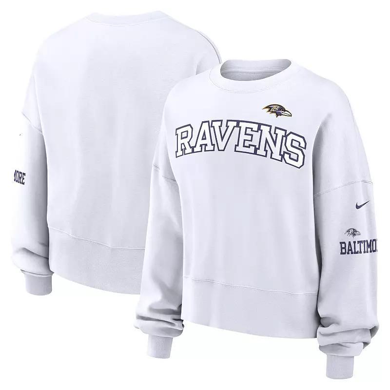 Baltimore Ravens Nike Women's NFL Pullover Crew Product Image