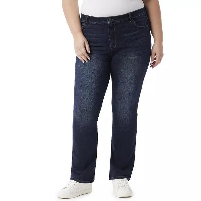 Plus Size Gloria Vanderbilt Amanda Original Boot Cut Jeans, Womens Product Image