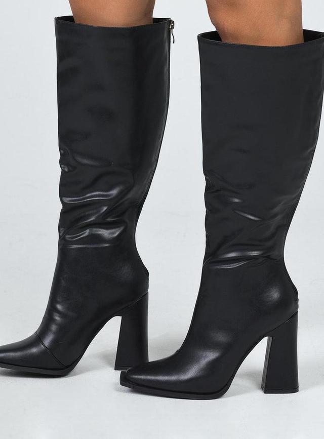 Keeley Boots Matte Black Product Image