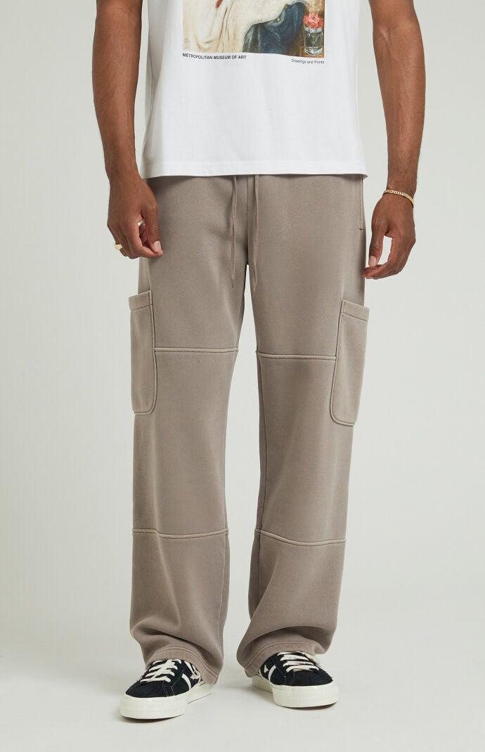 Mens Kyler Fleece Baggy Cargo Sweatpants product image