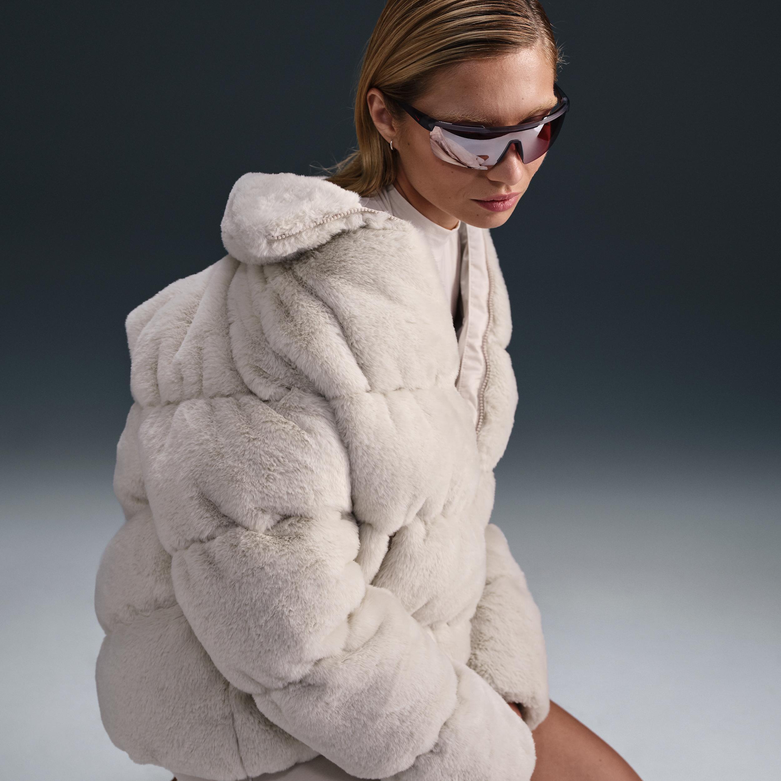 Women's Nike Sportswear Windpuffer Therma-FIT Loose Faux Fur Jacket Product Image