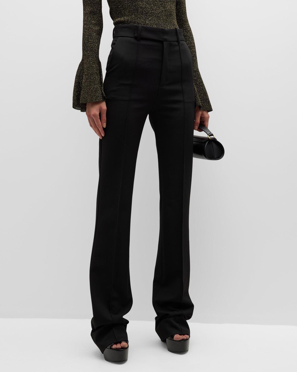 The Slim Stacked Trousers Product Image