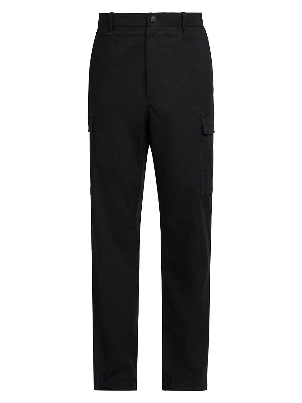 Men's Straight-Leg Stretch Cargo Trousers Product Image