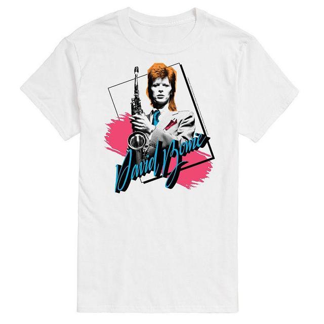 Mens David Bowie Sax Tee Product Image