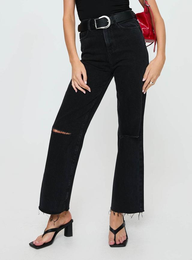 Thorne Denim Jeans Washed Black Product Image