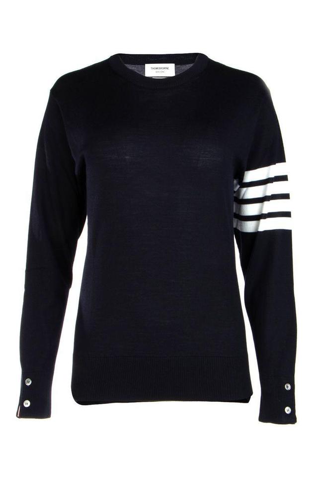 THOM BROWNE Sweaters In Blue Product Image