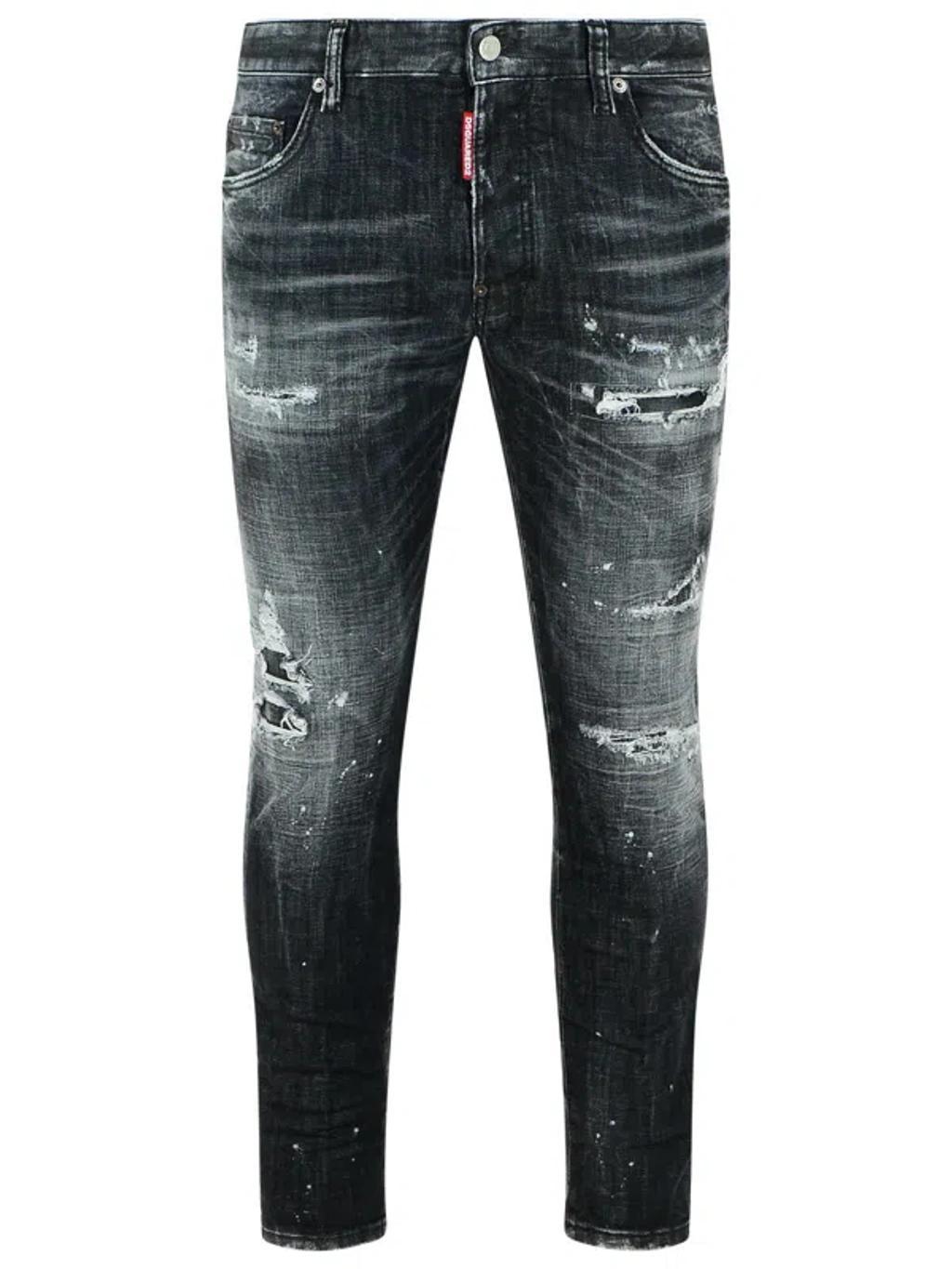 DSQUARED2 Skater Jeans In Black Product Image