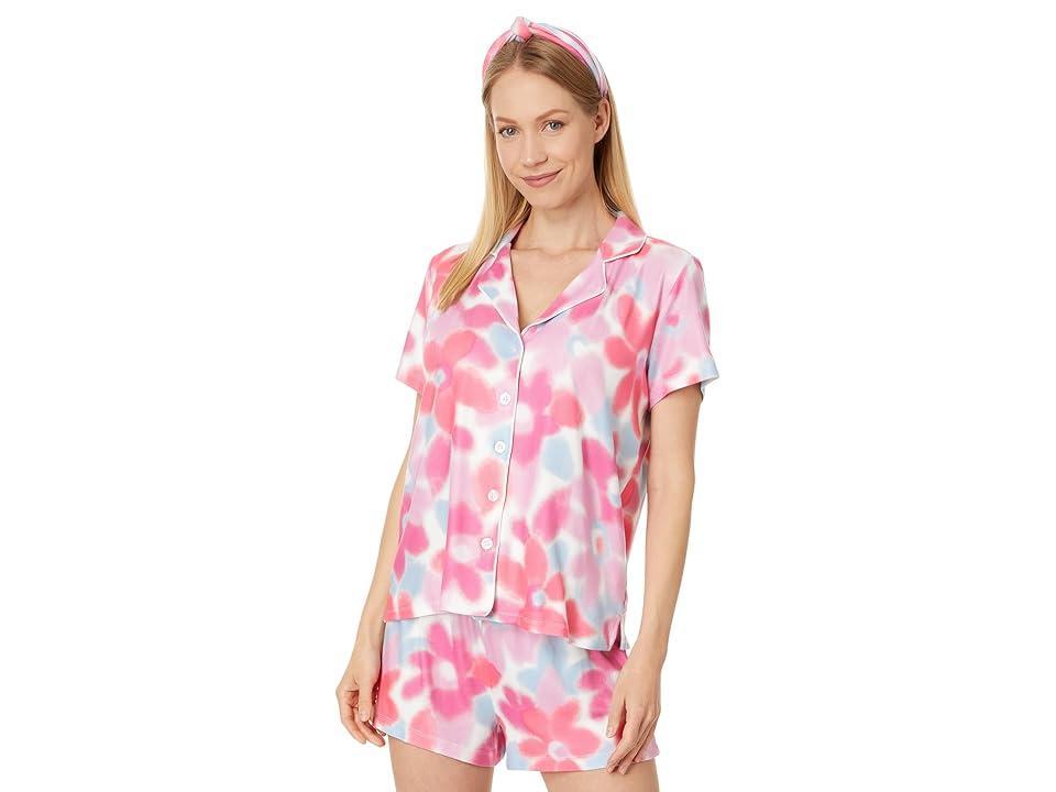 P.J. Salvage Spread Kindness Pj Set with Headband (Ivory Floral) Women's Pajama Sets Product Image