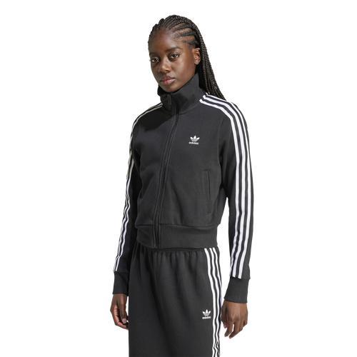 adidas Originals Womens Firebird Knitted Jacket - White/Black Product Image