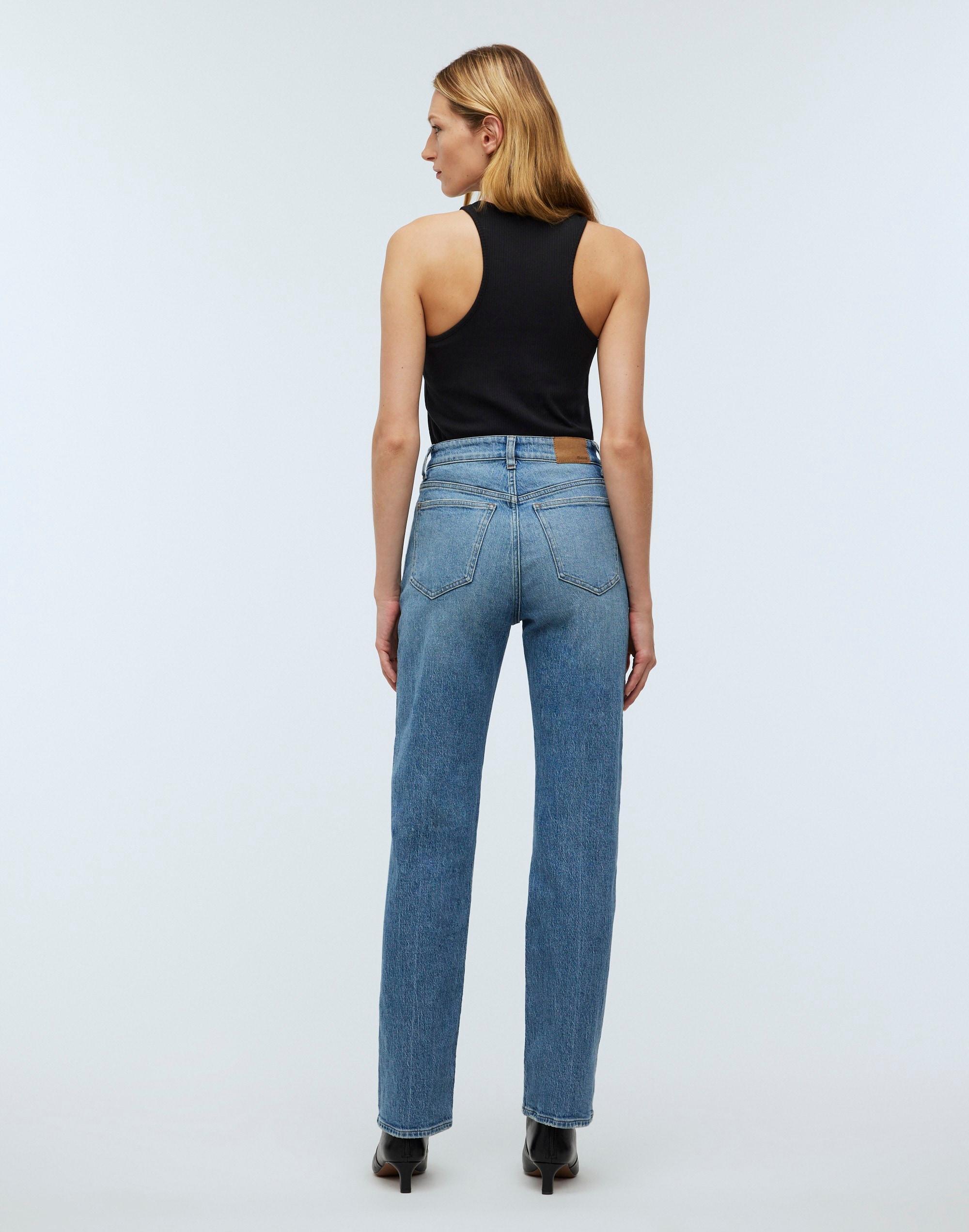 The '90s Straight Jean in Rondell Wash: Crease Edition Product Image