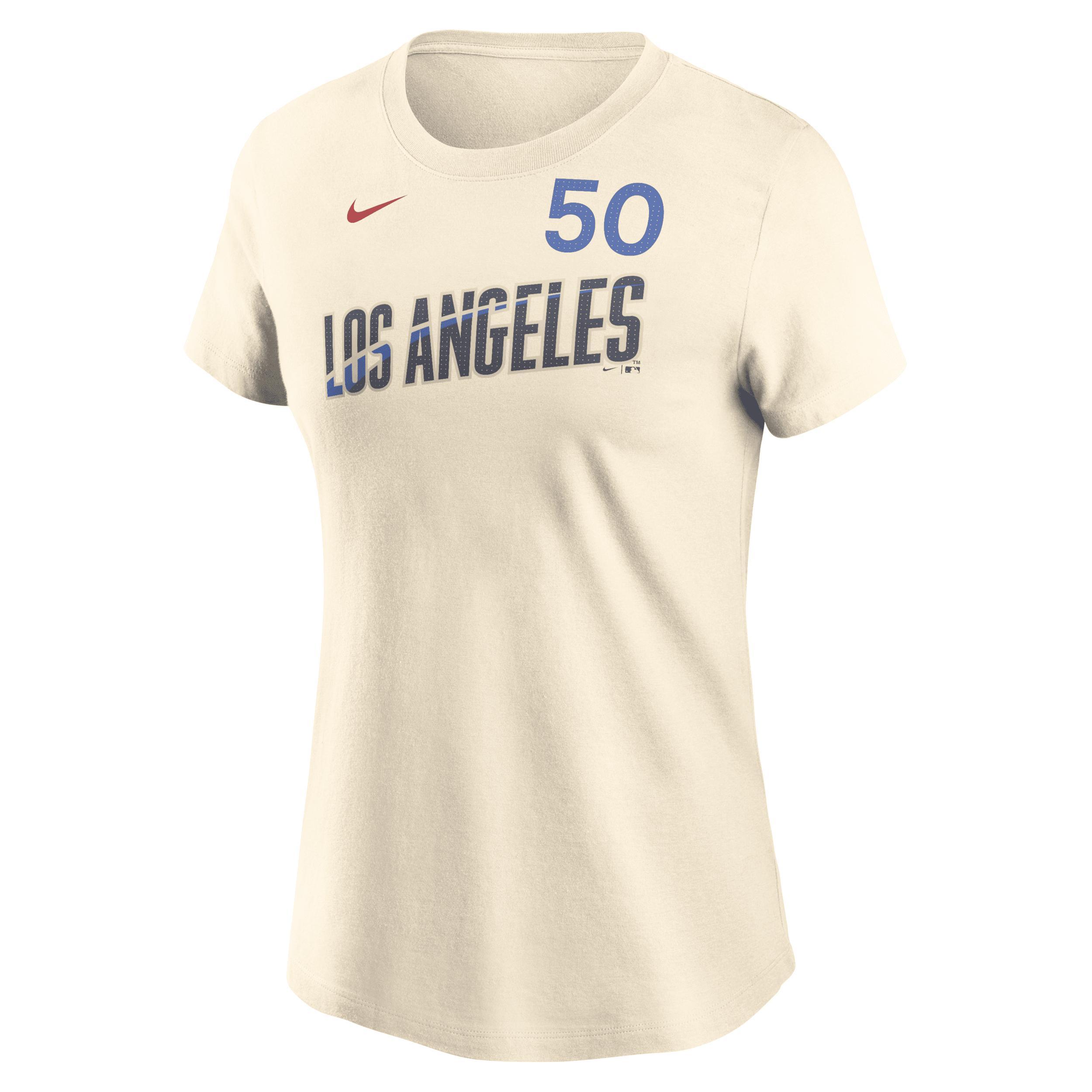 Mookie Betts Los Angeles Dodgers City Connect Fuse Nike Womens MLB T-Shirt Product Image