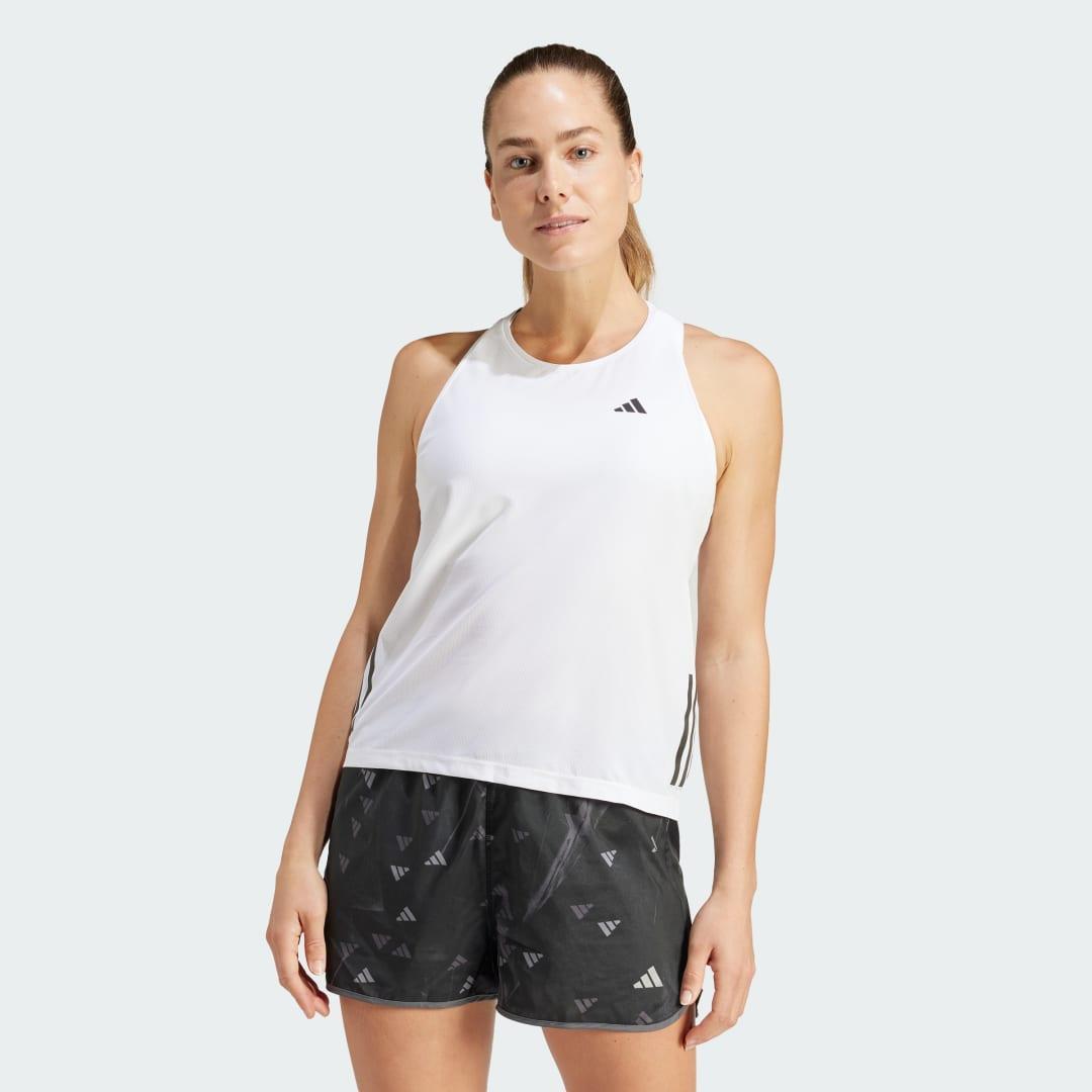 adidas Own The Run Tank Top Black M Womens Product Image