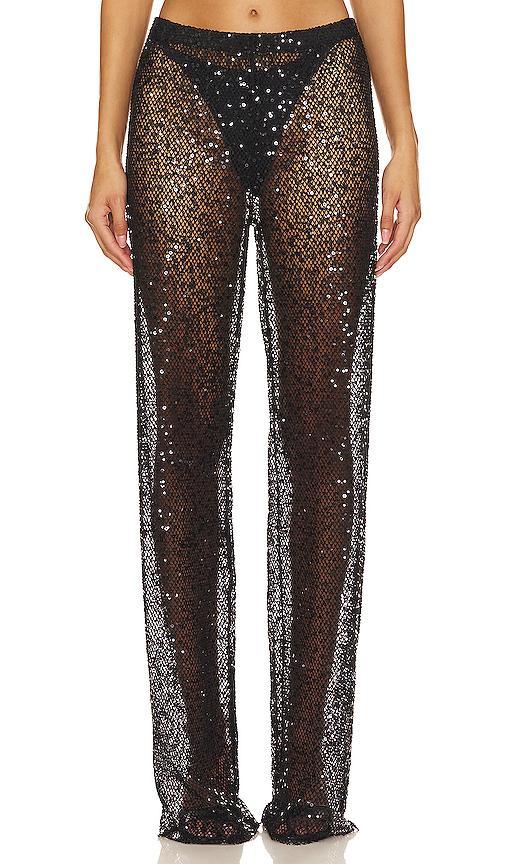 Sequins Wide Leg Pant Product Image