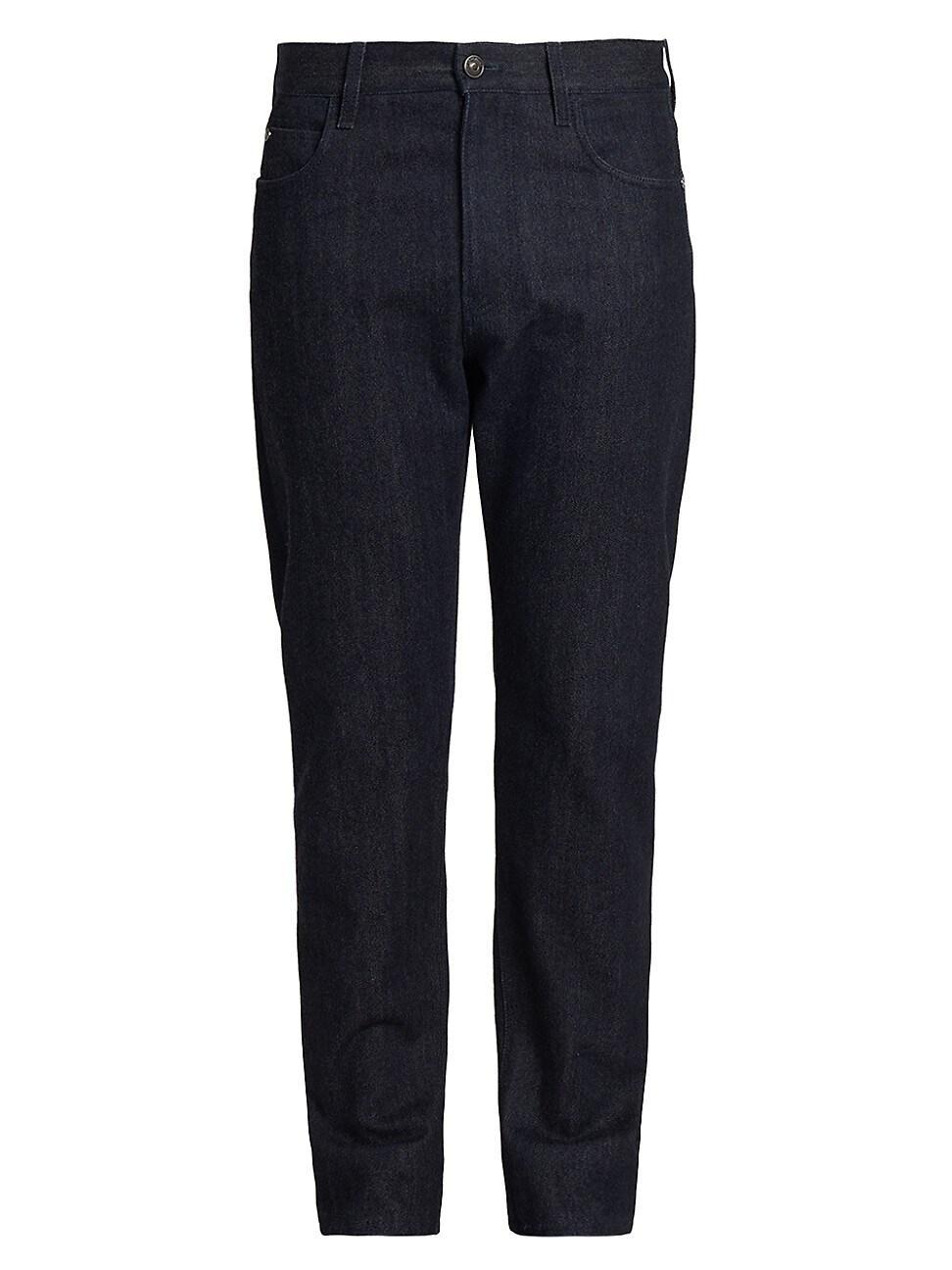 Mens Cashmere-Cotton Denim Jeans Product Image