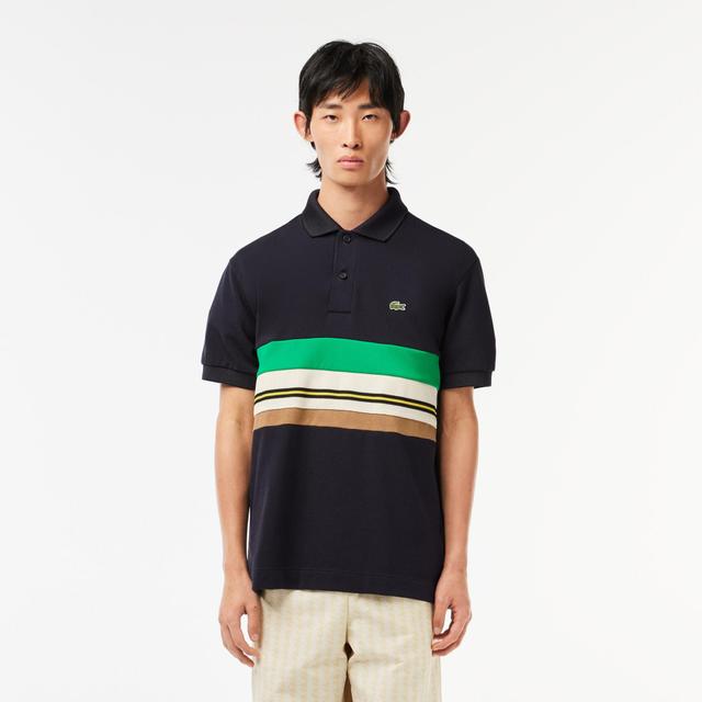 Men's Made in France Contrast Stripe Polo Product Image