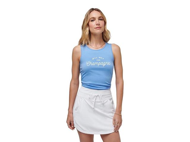 TravisMathew Spring Fling (Cornflower ) Women's Clothing Product Image