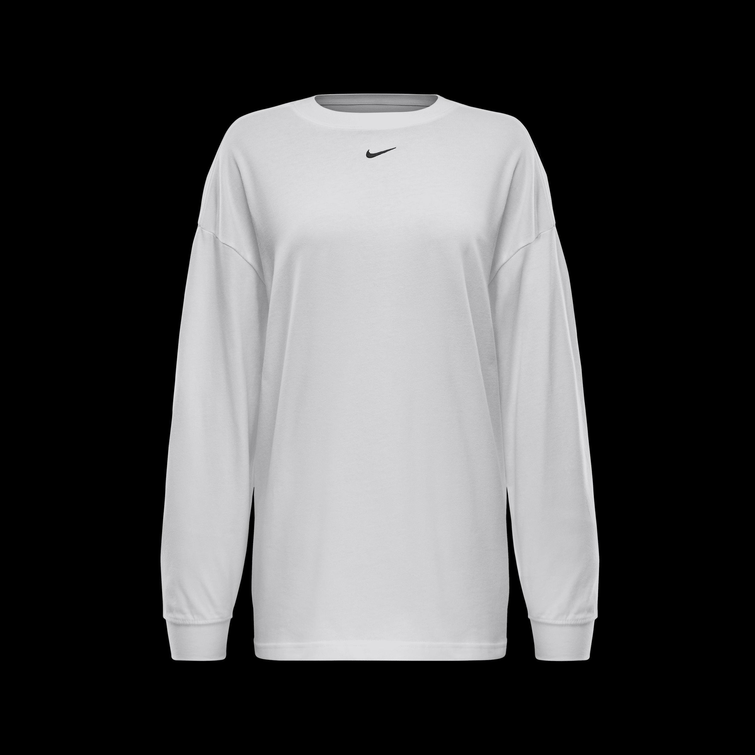 Women's Nike Sportswear Essential Oversized Long-Sleeve T-Shirt Product Image