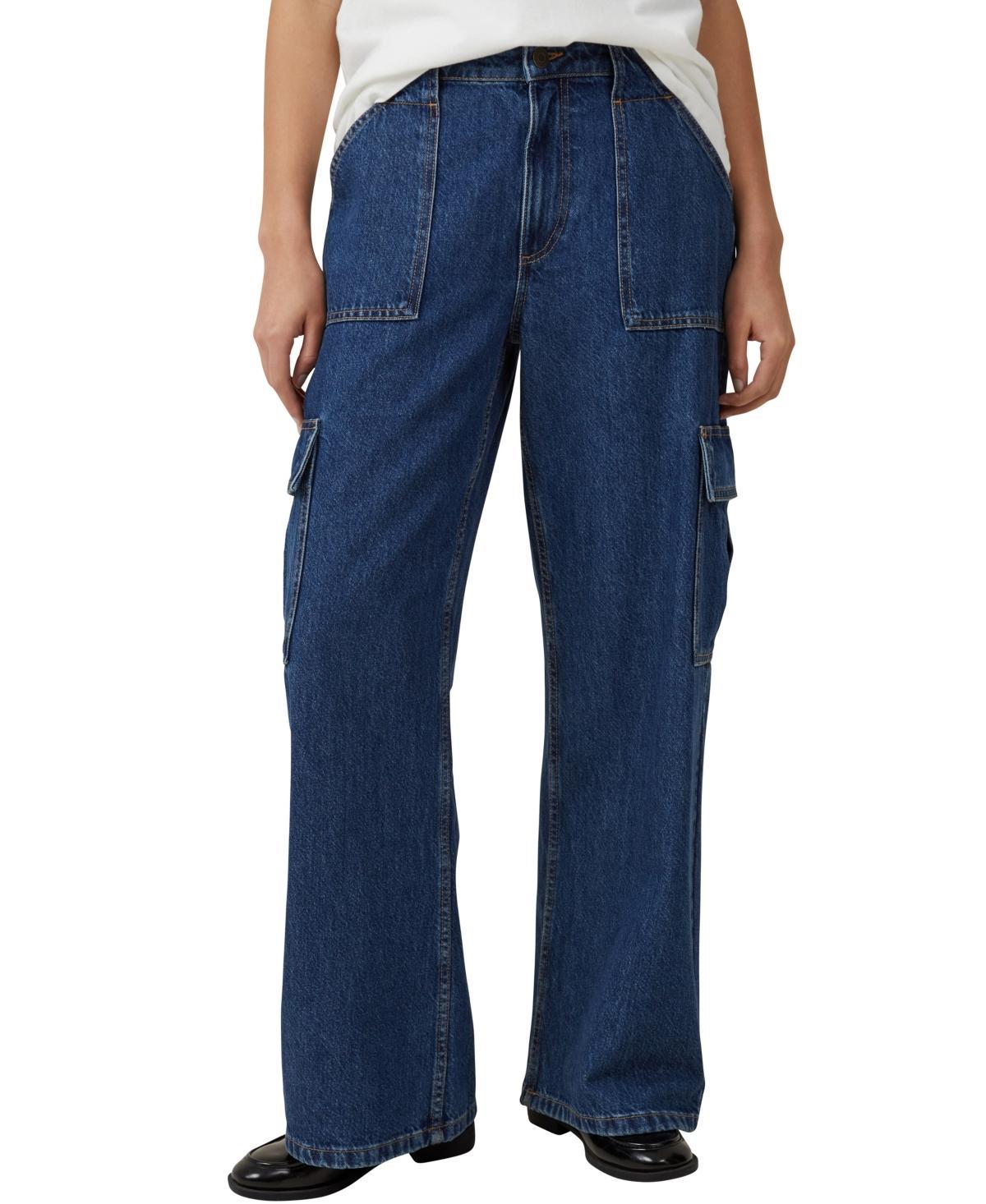 Cotton On Womens Relaxed Cargo Jean Product Image