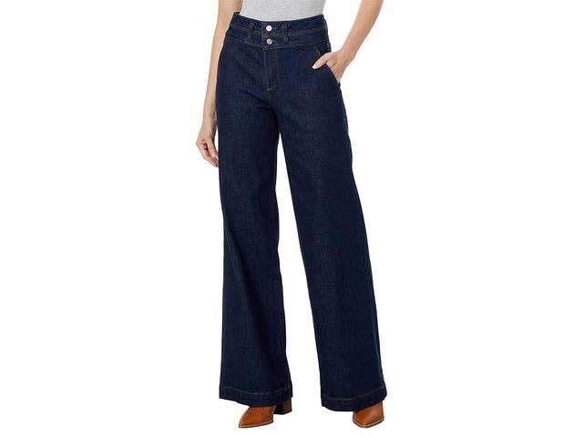 Paige Harper with Double Waistband + Button in Edinburgh (Edinburgh) Women's Jeans Product Image