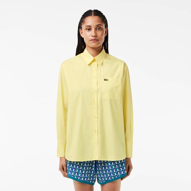 Women's Oversized Poplin Shirt Product Image