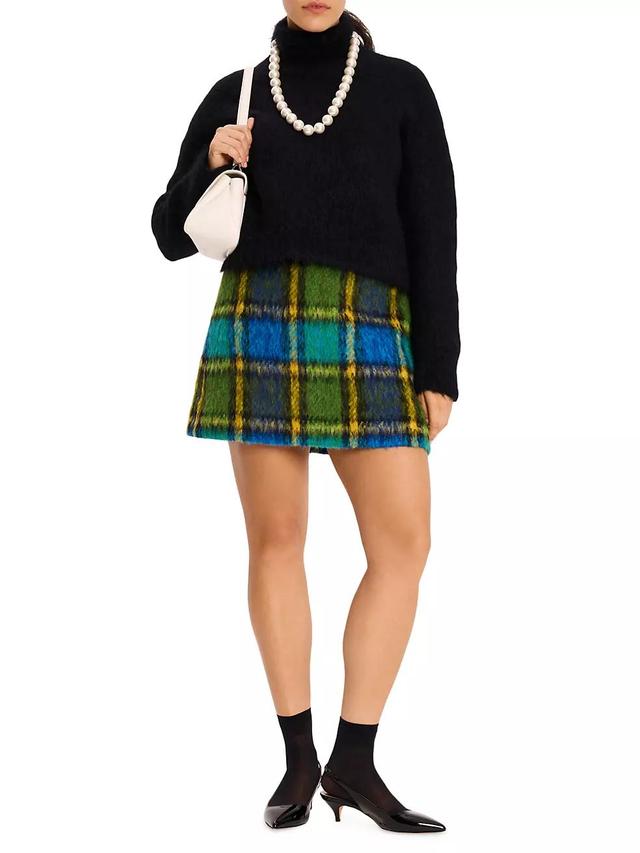 Mainline Grand Plaid A-Line Miniskirt Product Image