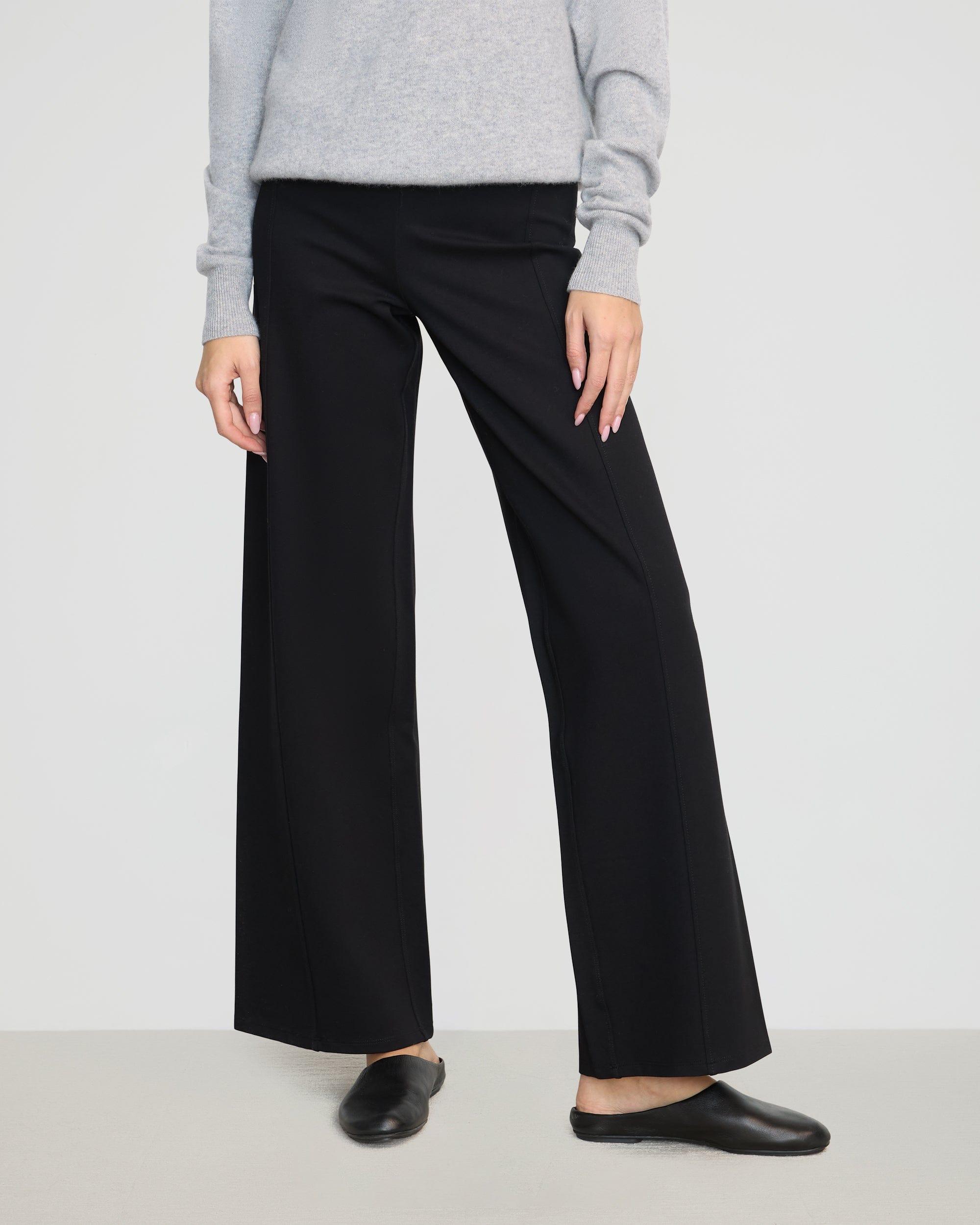 Anh Wide-Leg Ponte Stretch Pant Product Image