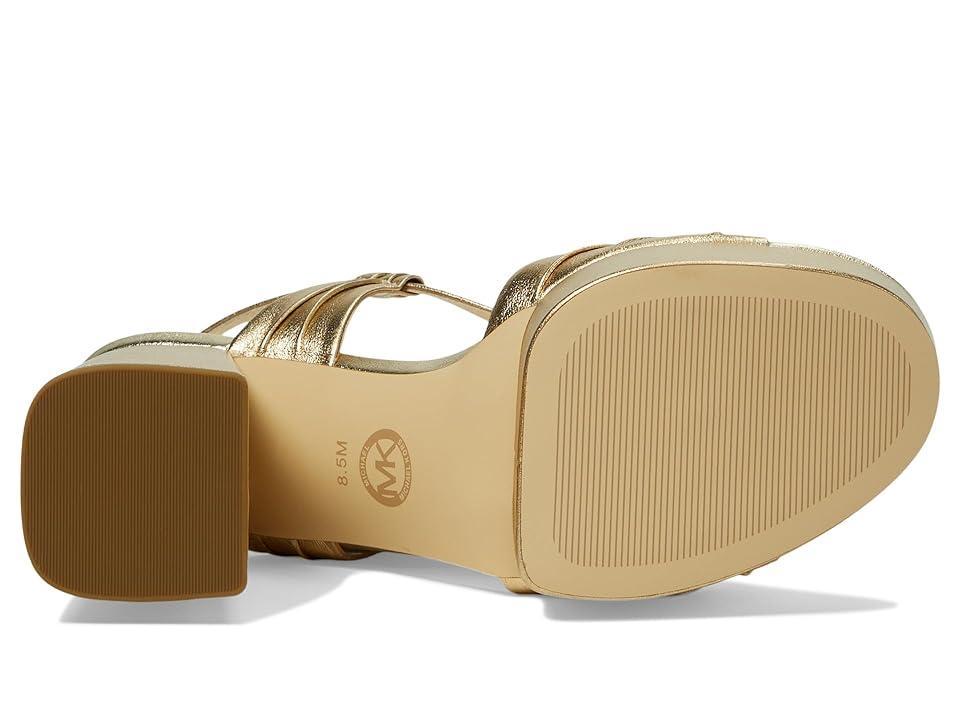 MICHAEL Michael Kors Gabriella Platform Sandal (Pale ) Women's Sandals Product Image