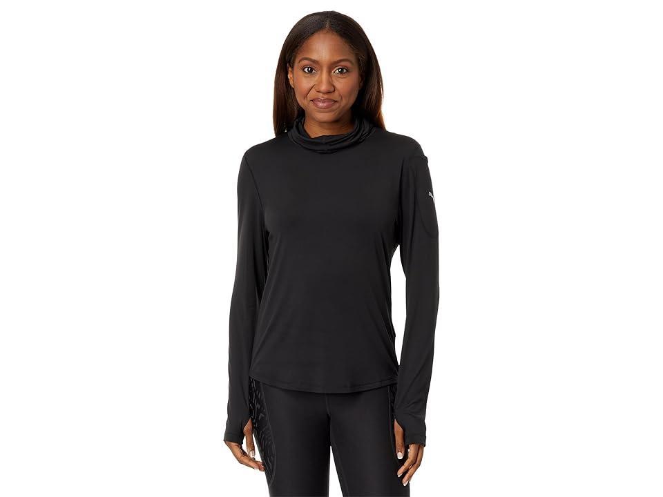 PUMA Brushed Cloudspun Run Long Sleeve (Puma ) Women's Clothing Product Image