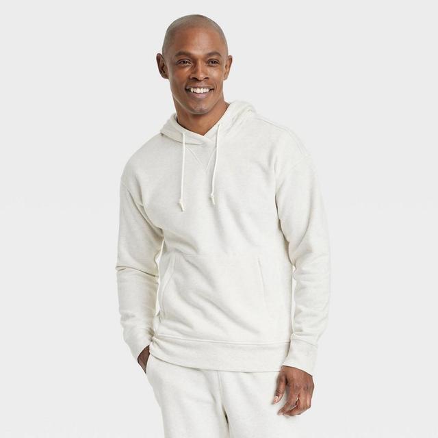 Mens Cotton Fleece Hooded Sweatshirt - All in Motion Product Image