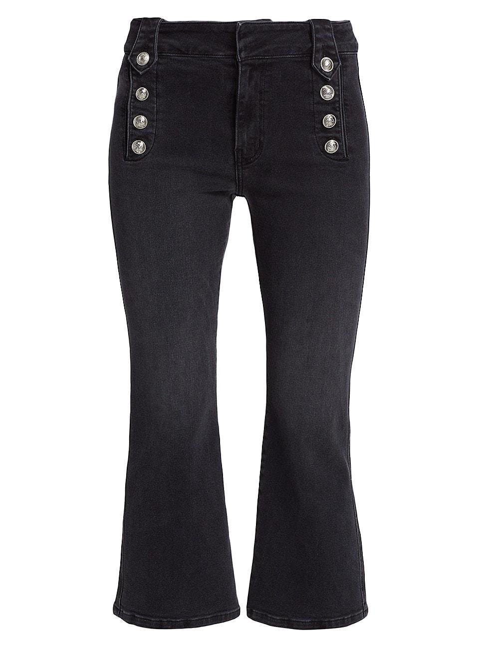 Womens Robertson Crop Flare Trousers Product Image