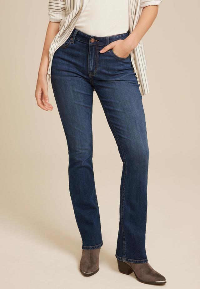 m jeans by maurices™ Classic Curvy High Rise Slim Boot Jean Product Image