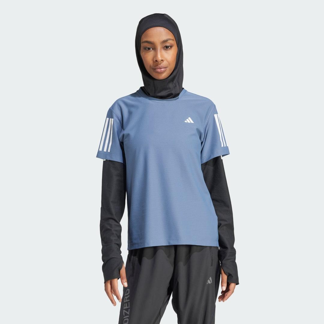 adidas Own The Run Tee Preloved Fig S Womens Product Image