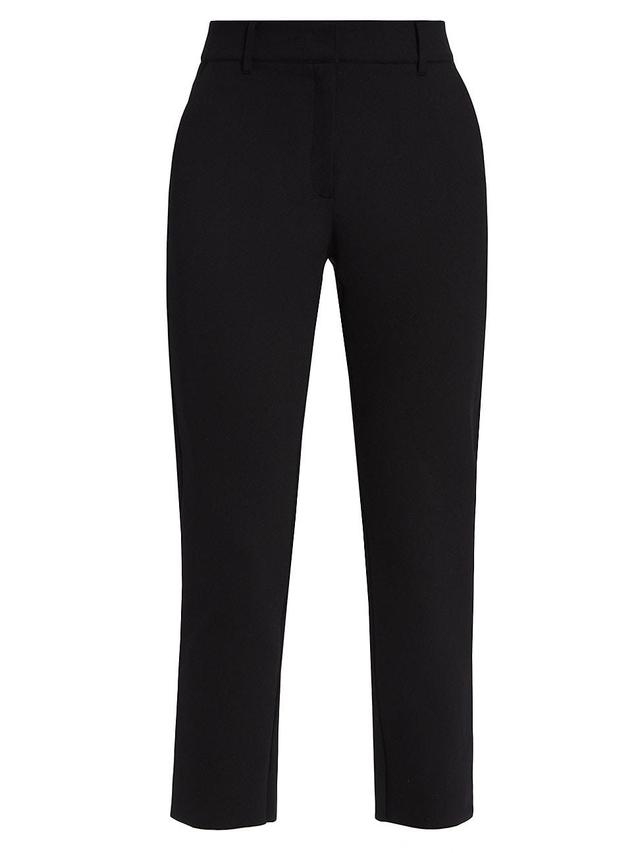 Womens Cropped Neoprene Trousers Product Image