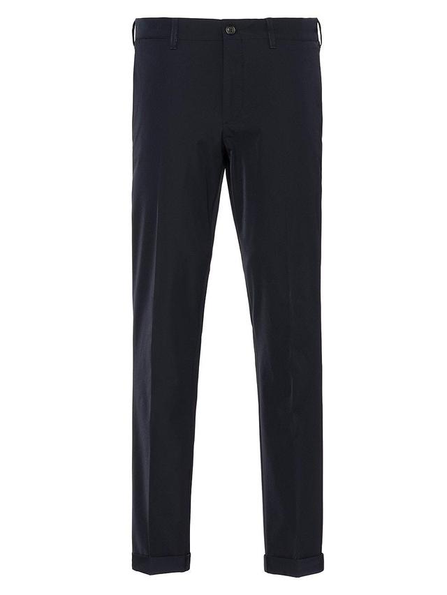 Mens Light Stretch Techno Fabric Trousers Product Image