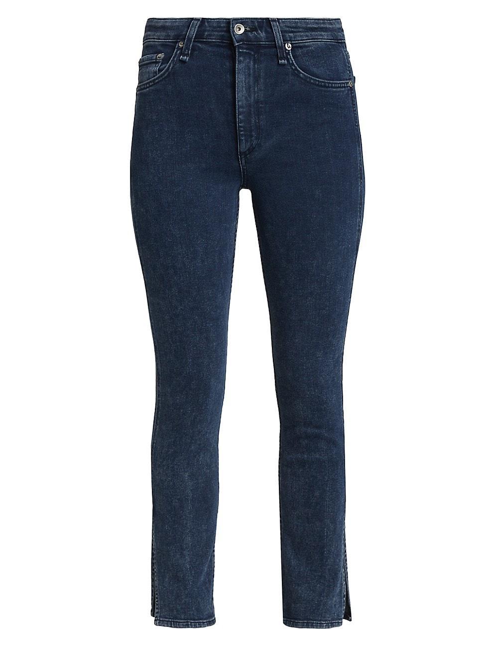 Womens Nina High-Rise Skinny Jeans product image