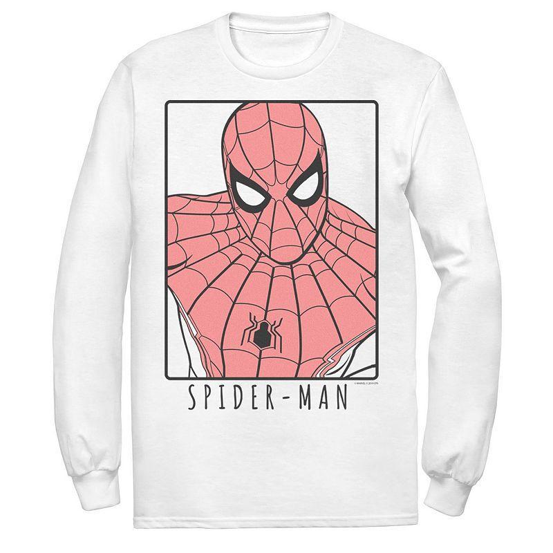 Mens Marvel Spider-Man Far From Home Ornate Simple Poster Tee Product Image