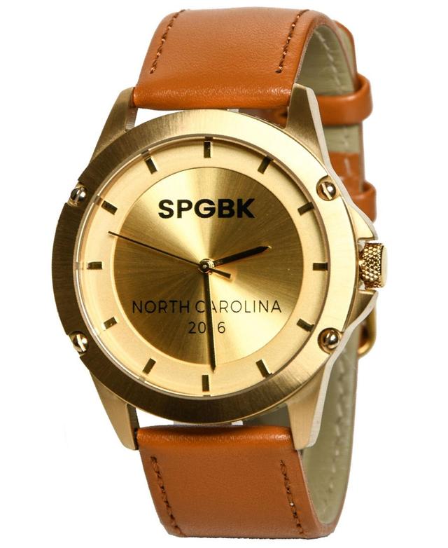 SPGBK Watches Ferguson Leather Strap Watch, 44mm Product Image