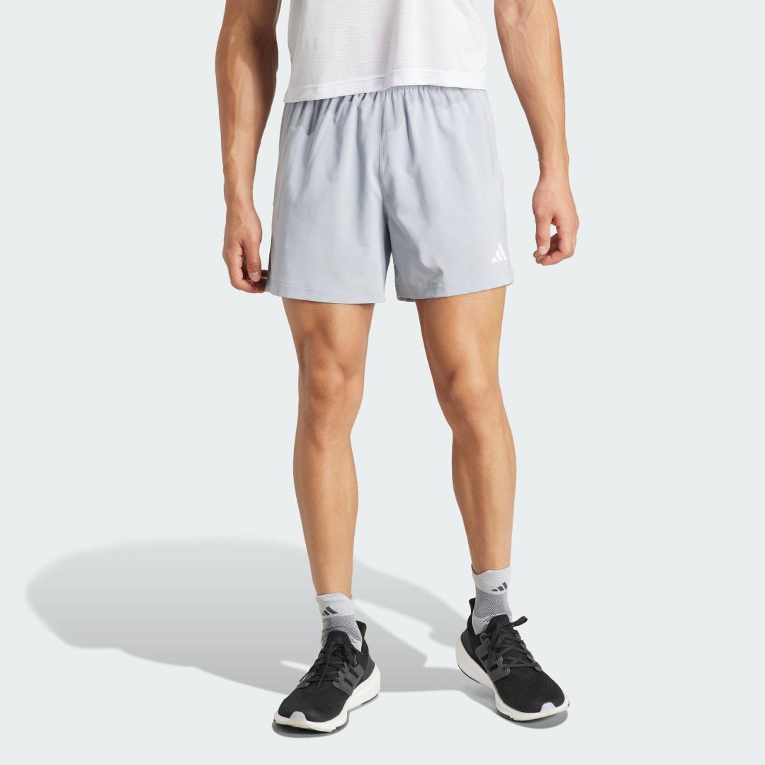 adidas Own The Run Shorts Black 2XL 7 Mens Product Image