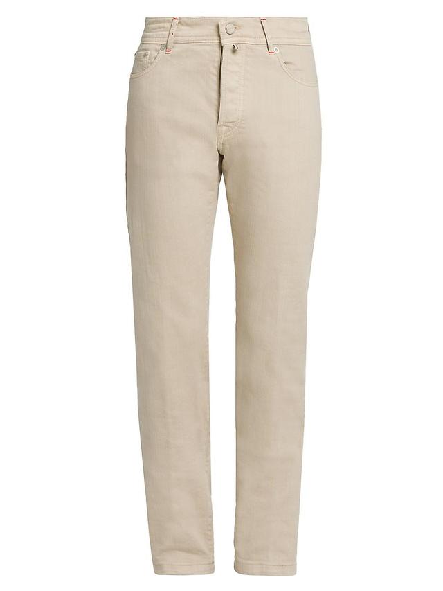 Mens Cotton Five-Pocket Trousers Product Image