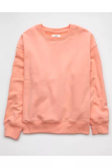 AE Everyday Luxe Crew Neck Sweatshirt Womens product image