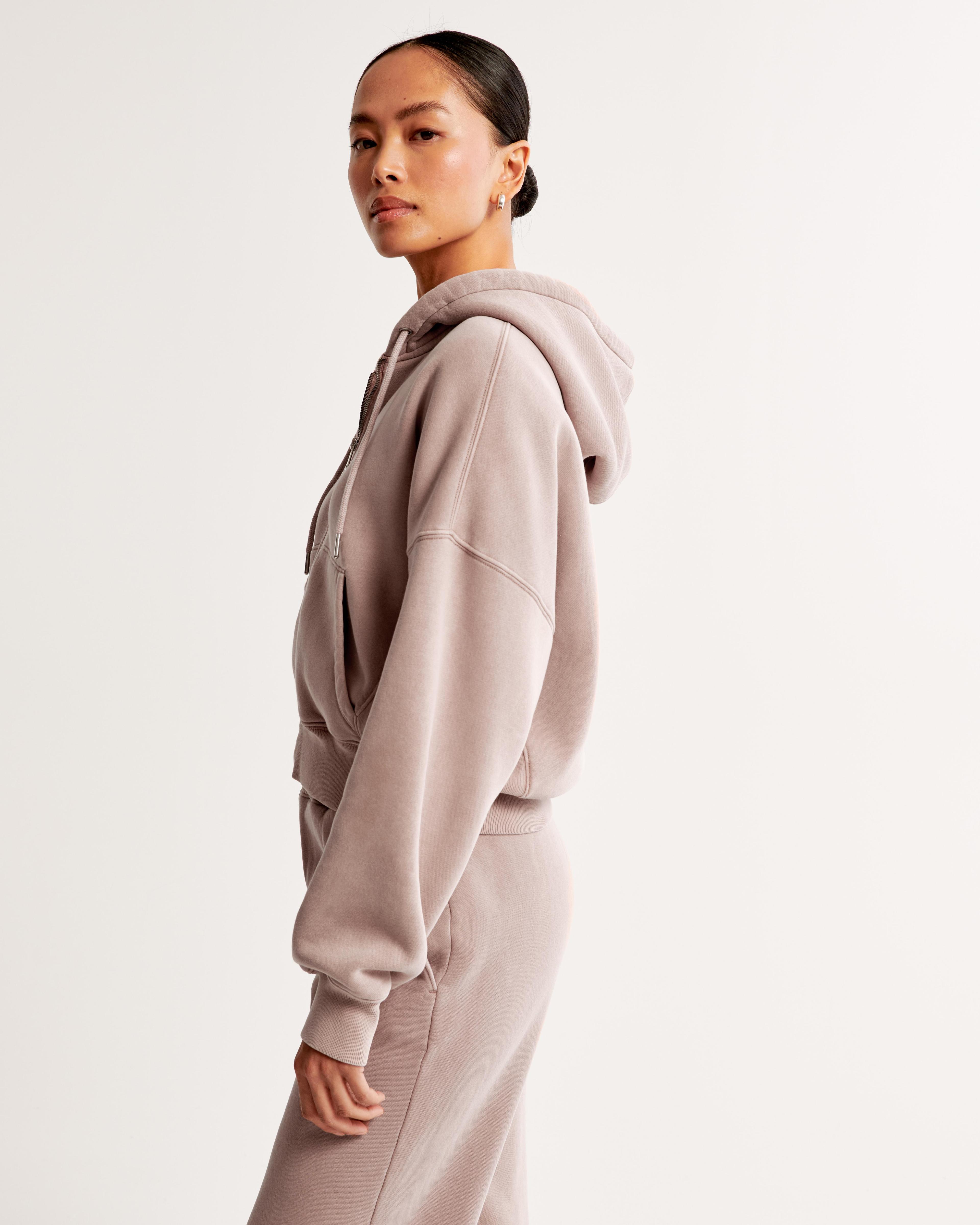 Essential Ribbed Sunday Hooded Full-Zip Product Image