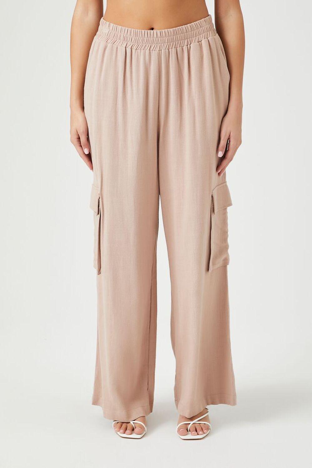 Relaxed-Fit Cargo Pants | Forever 21 Product Image