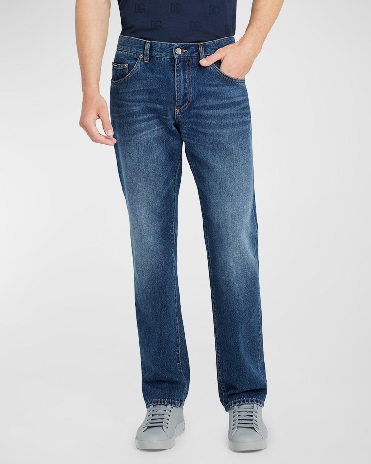 Mens Classic Straight-Leg Jeans Product Image