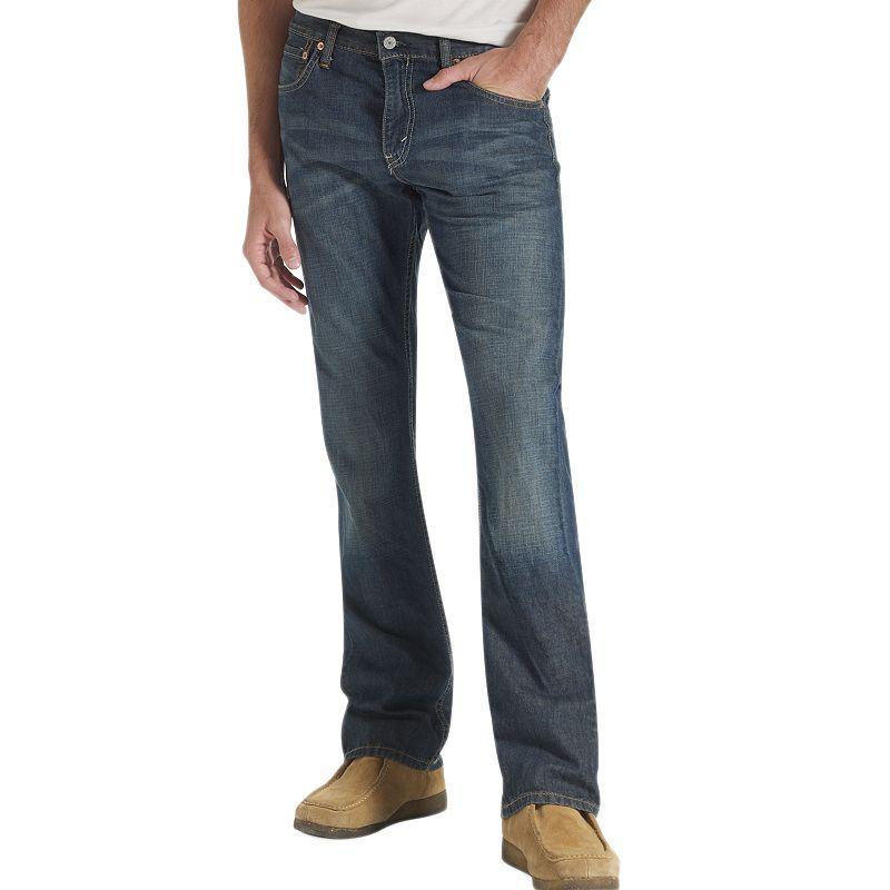 Mens Levis 527 Slim Bootcut Stretch Jeans Product Image