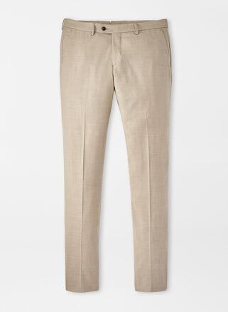 Peter Millar Mens Crosby Trouser | Color: Rye | Size: 42 Product Image