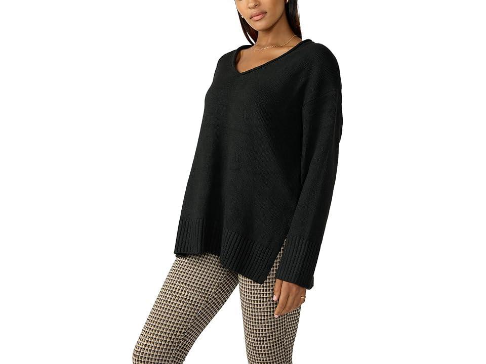 Sanctuary Casual Cozy Sweater in Black. - size M (also in S, XS, XXS) Product Image