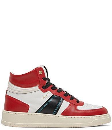 GREATS Mens Saint James Leather High Top Sneakers Product Image