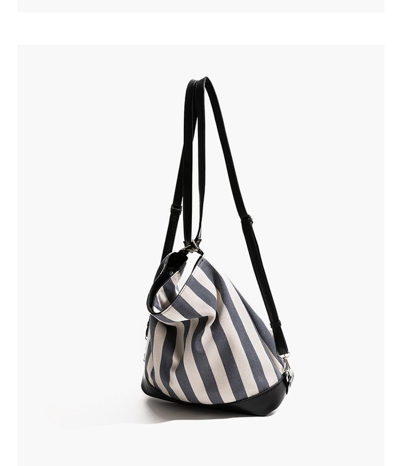 Striped Bucket Bag Product Image