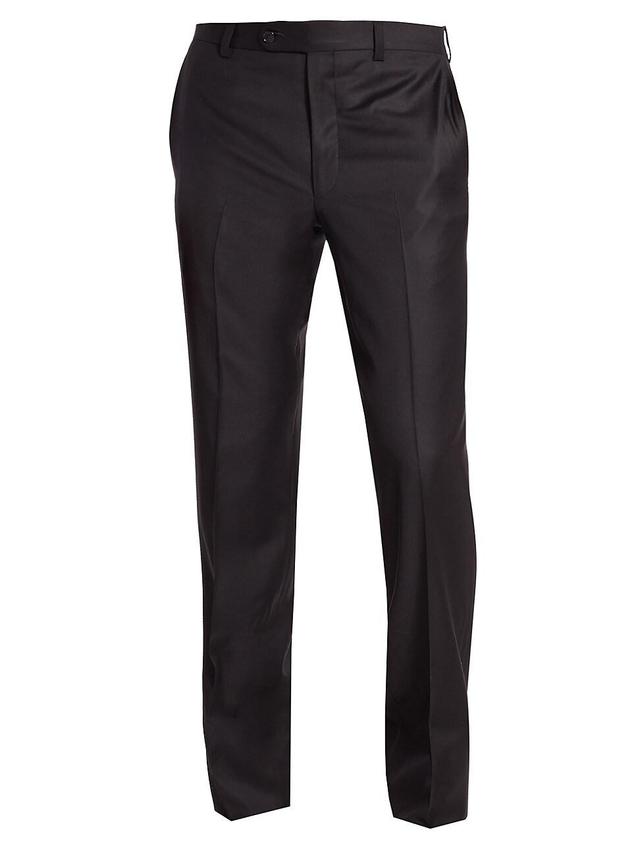 Mens COLLECTION Wool Dress Pants Product Image