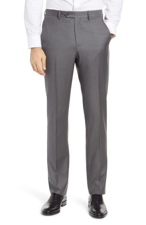 Santorelli Loro Piana Modern Fit Flat Front Dress Pants Product Image